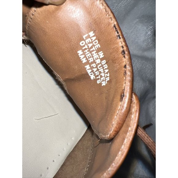 Trotters Brown Woven Leather Oxfords - Picture 10 of 10